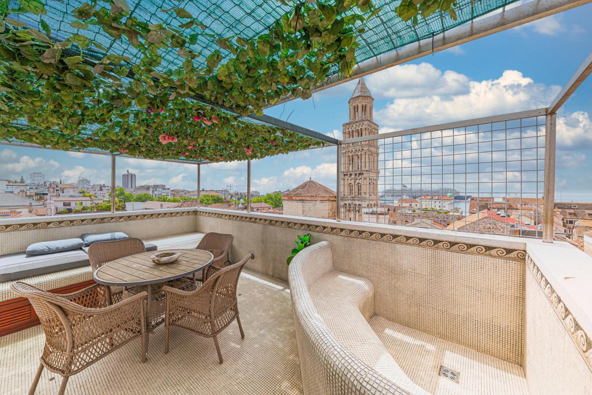 Augubio Penthouse Daire Split Dış mekan fotoğraf